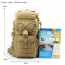 Рюкзак (WoSport) Multifunction Backpack (Olive)