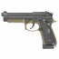 Страйкбольный пистолет (KJW) M9A1 (Olive) CO2