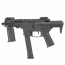 Страйкбольный пистолет-пулемёт (S&T) EMG Angstadt Arms SCW-9 4 inch G3 AEG (Black)