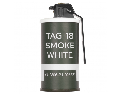 Шашка дымовая (TAG) M18 White (с активной чекой)